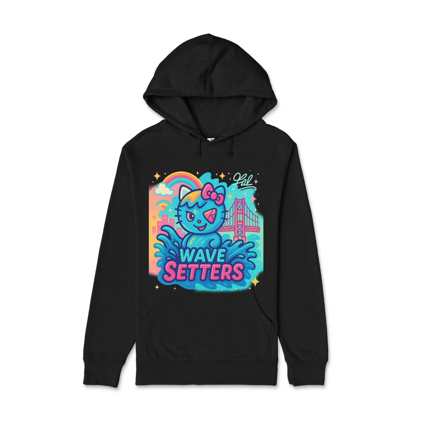 Adult Kitty Setter Hoodie