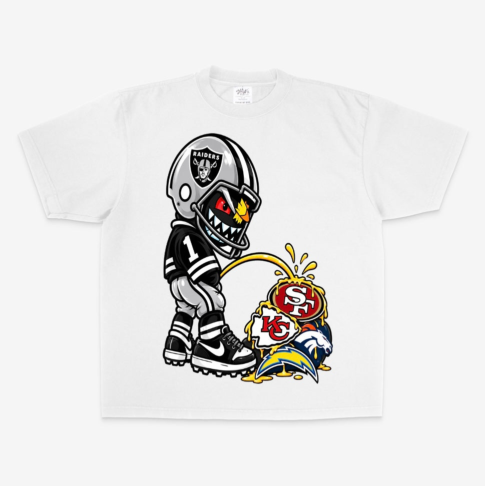 The Nation Setters Oversize Tee White