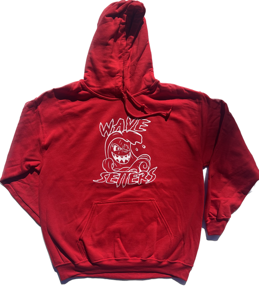 Red Logo Hoodie