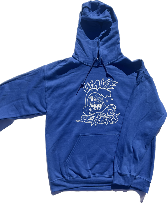 Blue Logo Hoodie